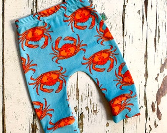 NOUVEAU Vêtements pour bébé, leggings pour bébé crabe, vêtements pour bébé, leggings, leggings pour fille, leggings pour garçon, pantalon pour bébé, pantalon pour bébé, crabes