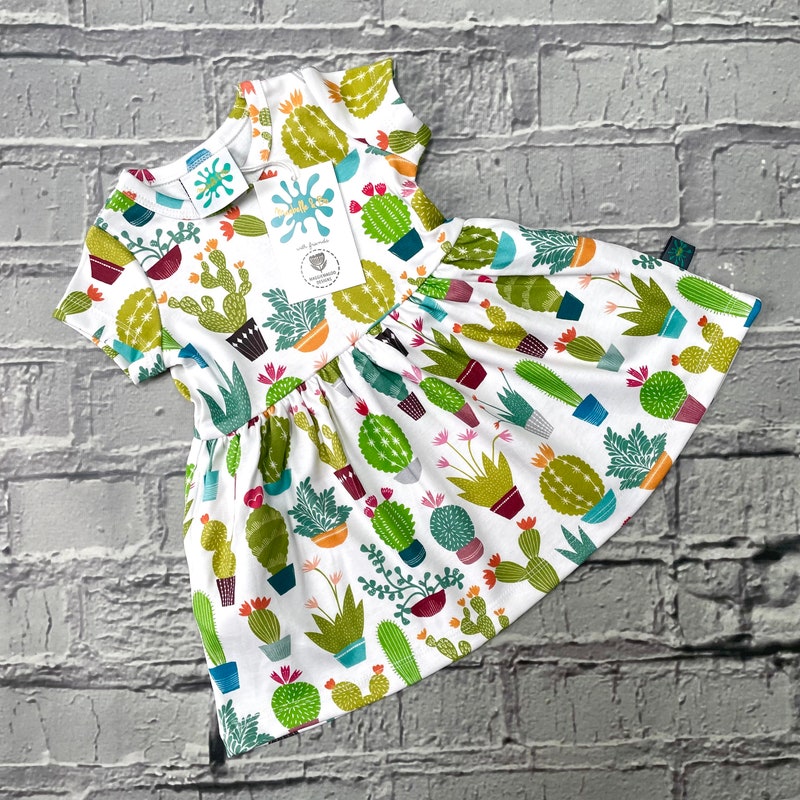 Cactus Color Dress