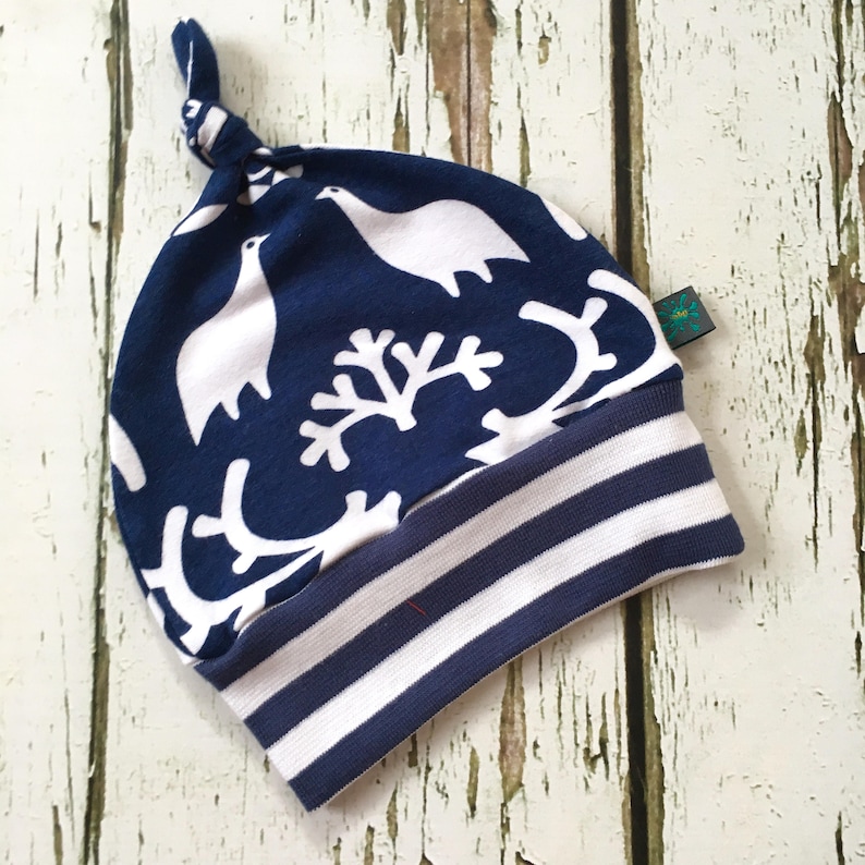 baby shower gift baby gift reindeer baby knotted hat Christmas baby organic baby clothes Newborn gift set scratch mitts