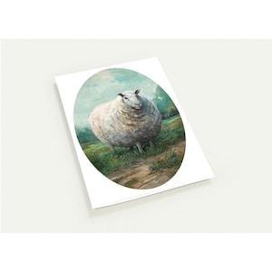 Regal Sheep, confezione da 10 biglietti di auguri