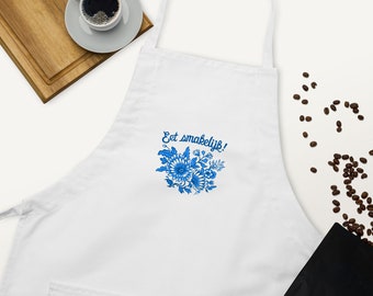 Delantal bordado Eet Smakelijk