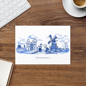 Pella Delft (Tarjeta de felicitación)