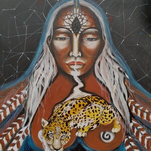 Star Nation Mother, gicleeprint 30/40 cm, gemaakt met liefde