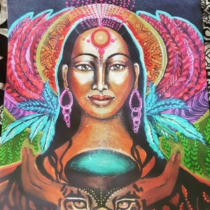 The womb of All,limited edition poster,created with Love