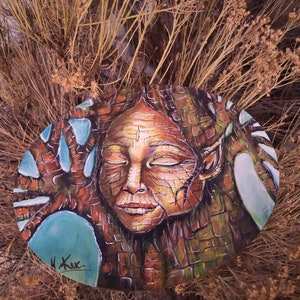 Großmutter Baum, limitierte Auflage, Giclée-Druck 30/40 cm, mit Liebe erstellt