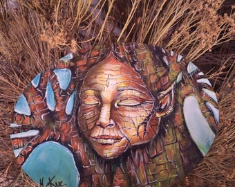 Abuela Arbol, edición limitada, impresión giclée 30/40 cm, creada con Amor