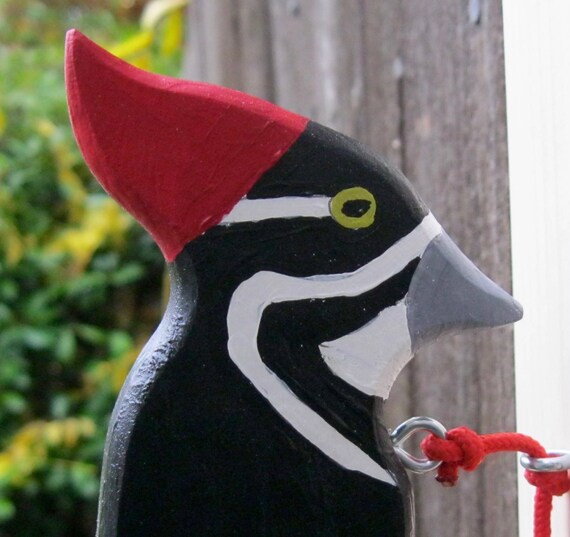 Pileated Female Woodpecker Door Knocker Etsy