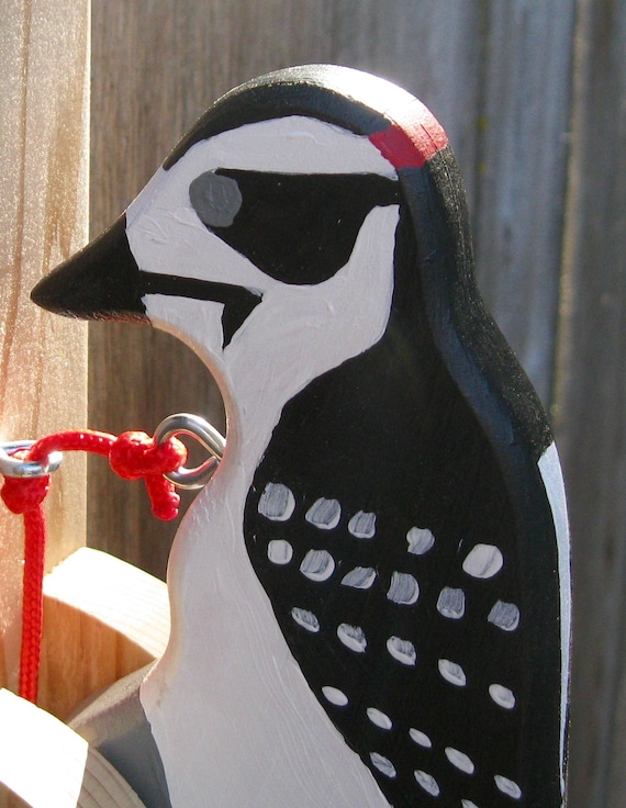 Downy Woodpecker Door Knocker