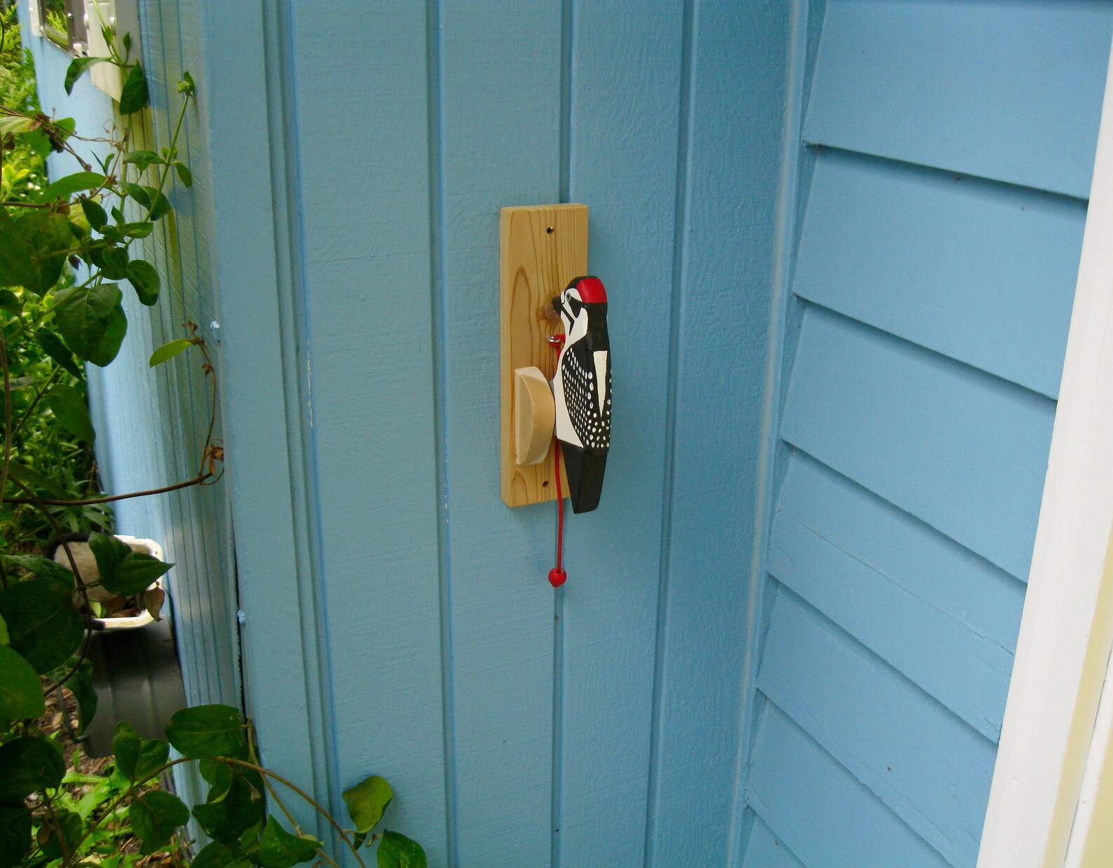 Downy Woodpecker Door Knocker. Etsy