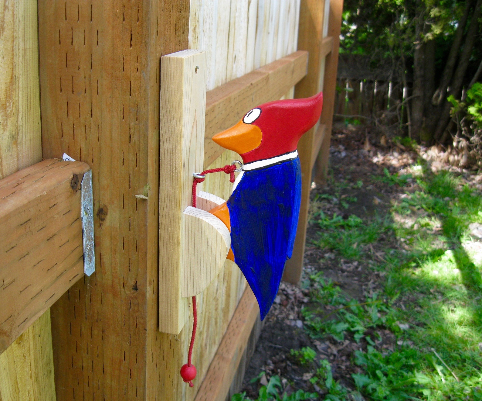 Woody Woodpecker door knocker. Etsy