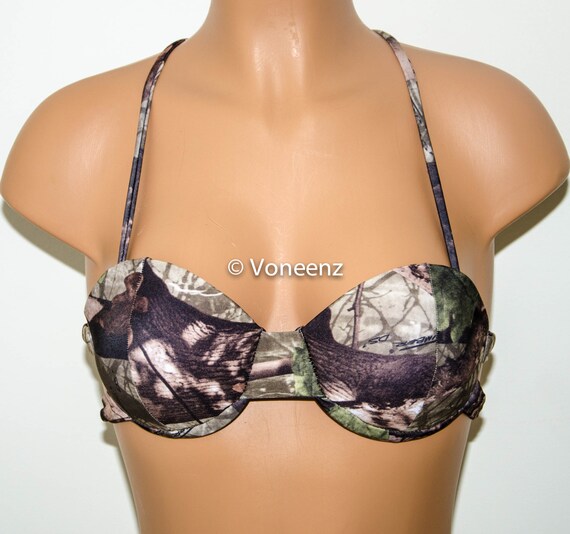 camo push up bikini