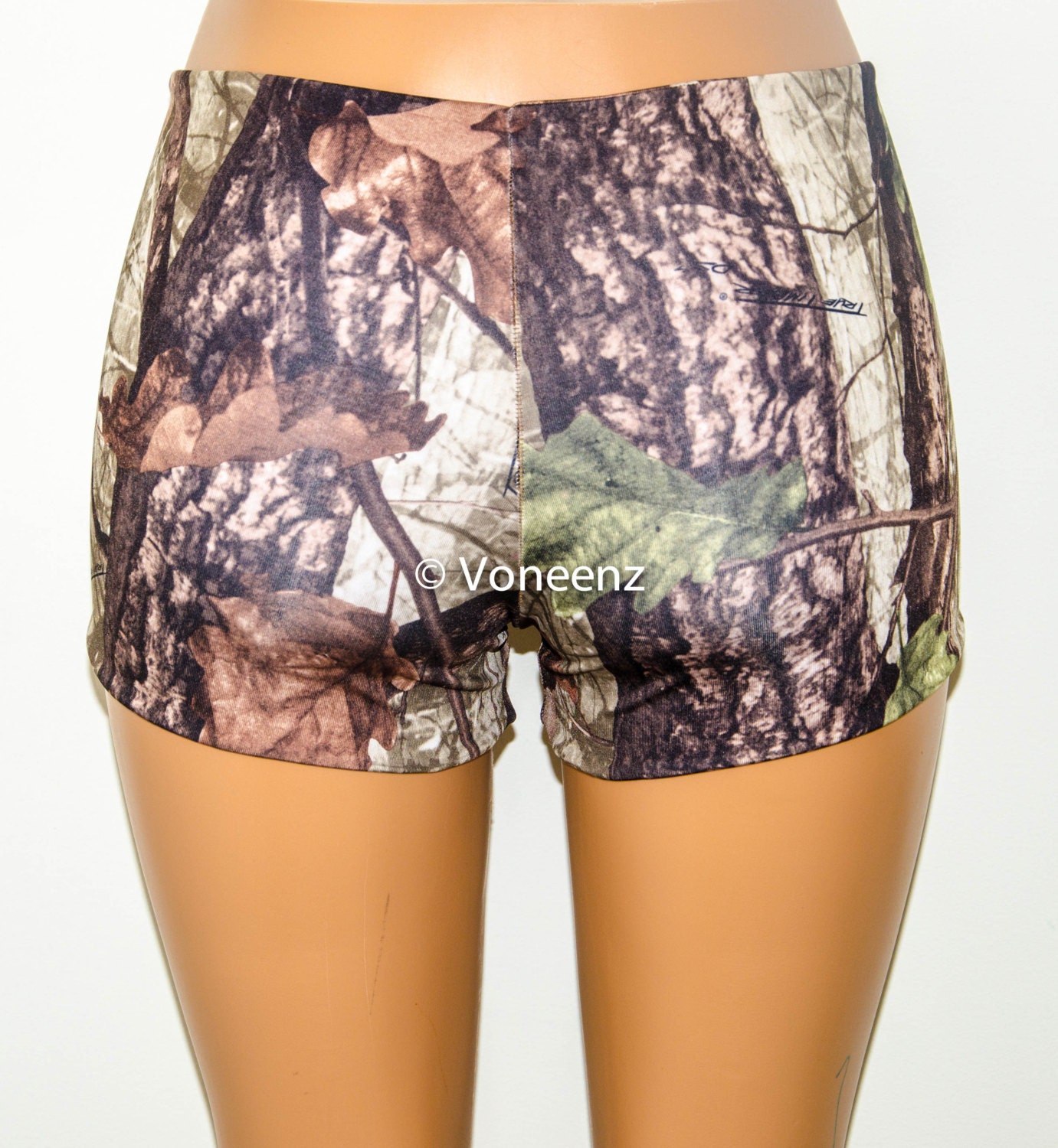 Seamless Reversible Camo Booty Shorts Shorts Stretchy | Etsy