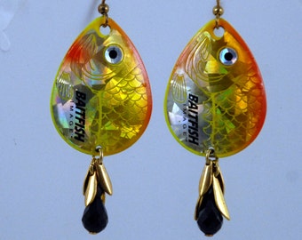 Sunrise Baitfish Spinner Earrings