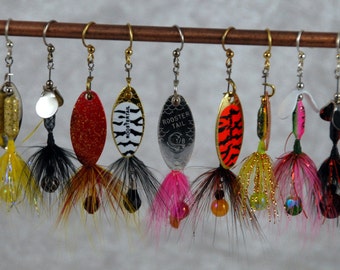 Rooster Tail Earrings