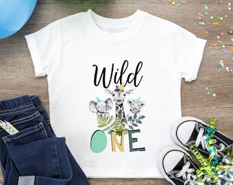 Wild One, Wild One Shirt, 1st Birthday Shirt, Girl's Birthday Shirt, Boy's Birthday Shirt, First Birthday, Wild One Shirt Girl, One Year Old