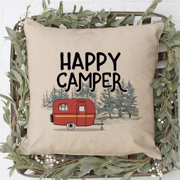 Camper Pillow Etsy