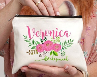 flower girl makeup bag