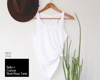 blank flowy tank tops