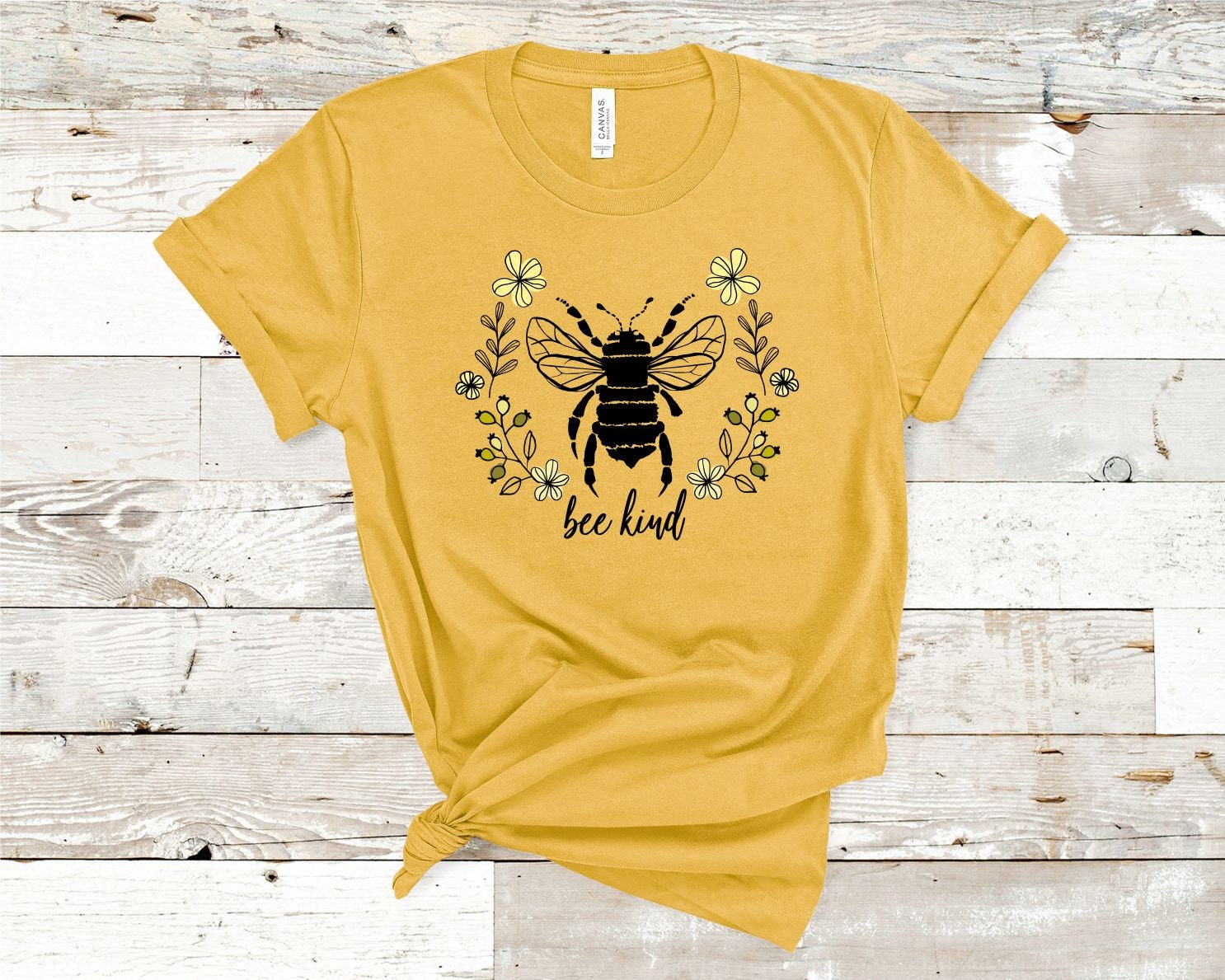 Bee Tee Shirt Honey Bee Tee Save the Bees Shirt Bee Kind | Etsy