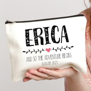 Cadeau de remise des diplômes, promotion 2025, Cadeau de remise des diplômes, Cadeaux pour elle 2025, Trousse de maquillage de remise des diplômes, Cadeaux de remise des diplômes personnalisés, Trousse à cosmétiques