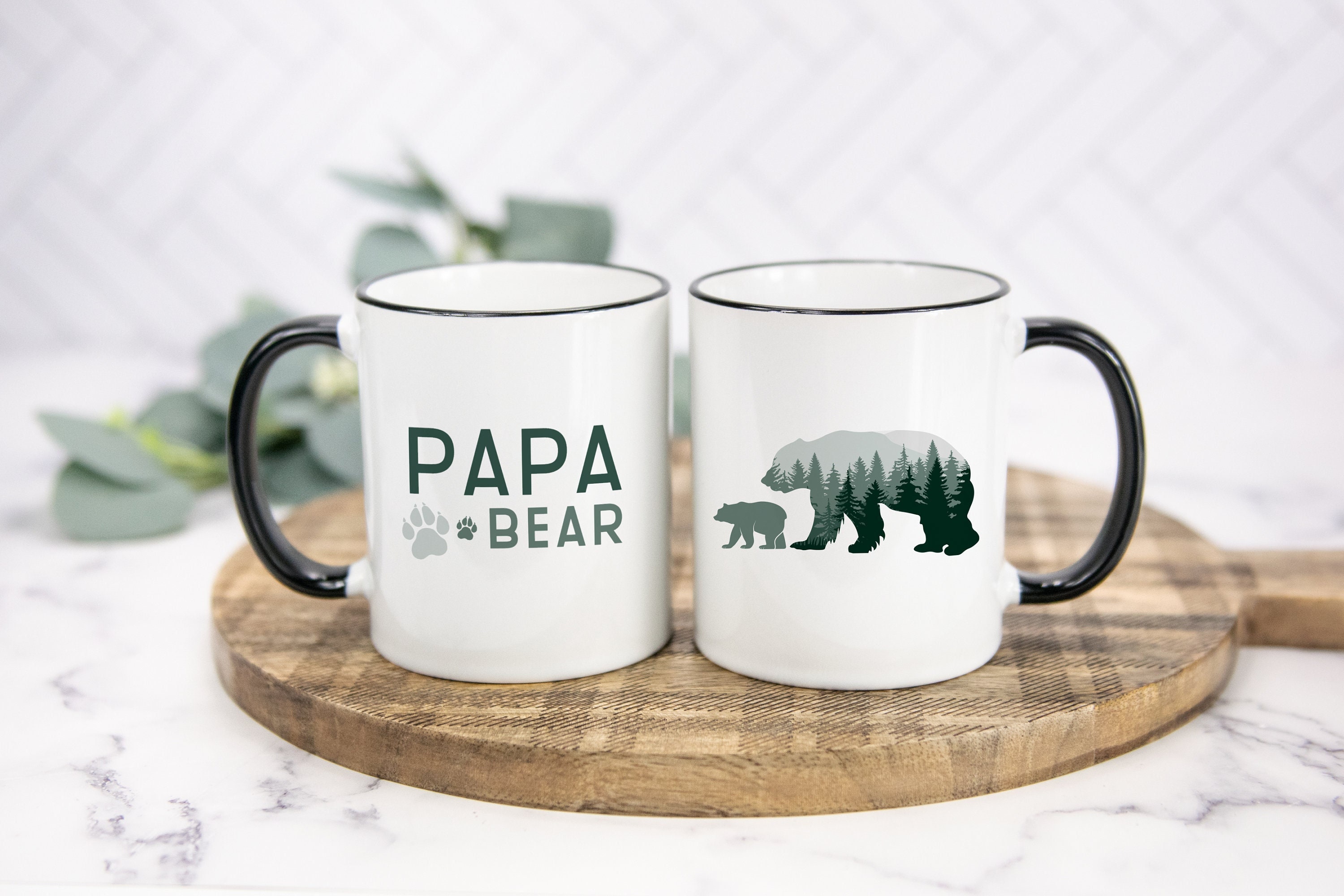 Mama and Papa Bear Mugs and Coasters - gJoolz Gifts