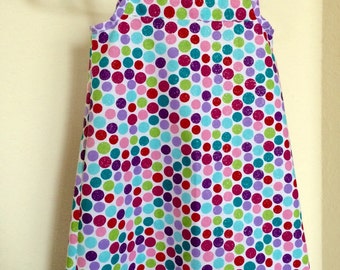 Glitter Polka-Dot Sundress, Size 4T
