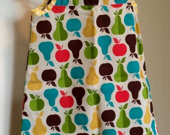 Fruit Print Sundress, Size 4T