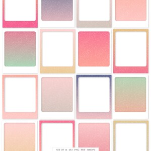 Love Story Digital Scrapbook Bundle: Clipart, Paper, Word Art (Digital Download) image 9