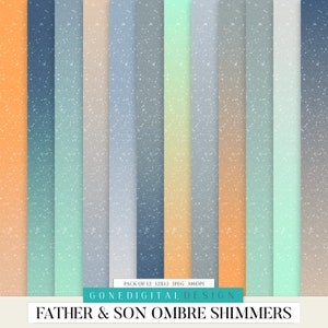 Digital Paper Shimmer Paper Dad Patterns Glitter Texture Paper Father Son Scrapbook Paper Shimmery Backdrop Dad Printable Paper Pack