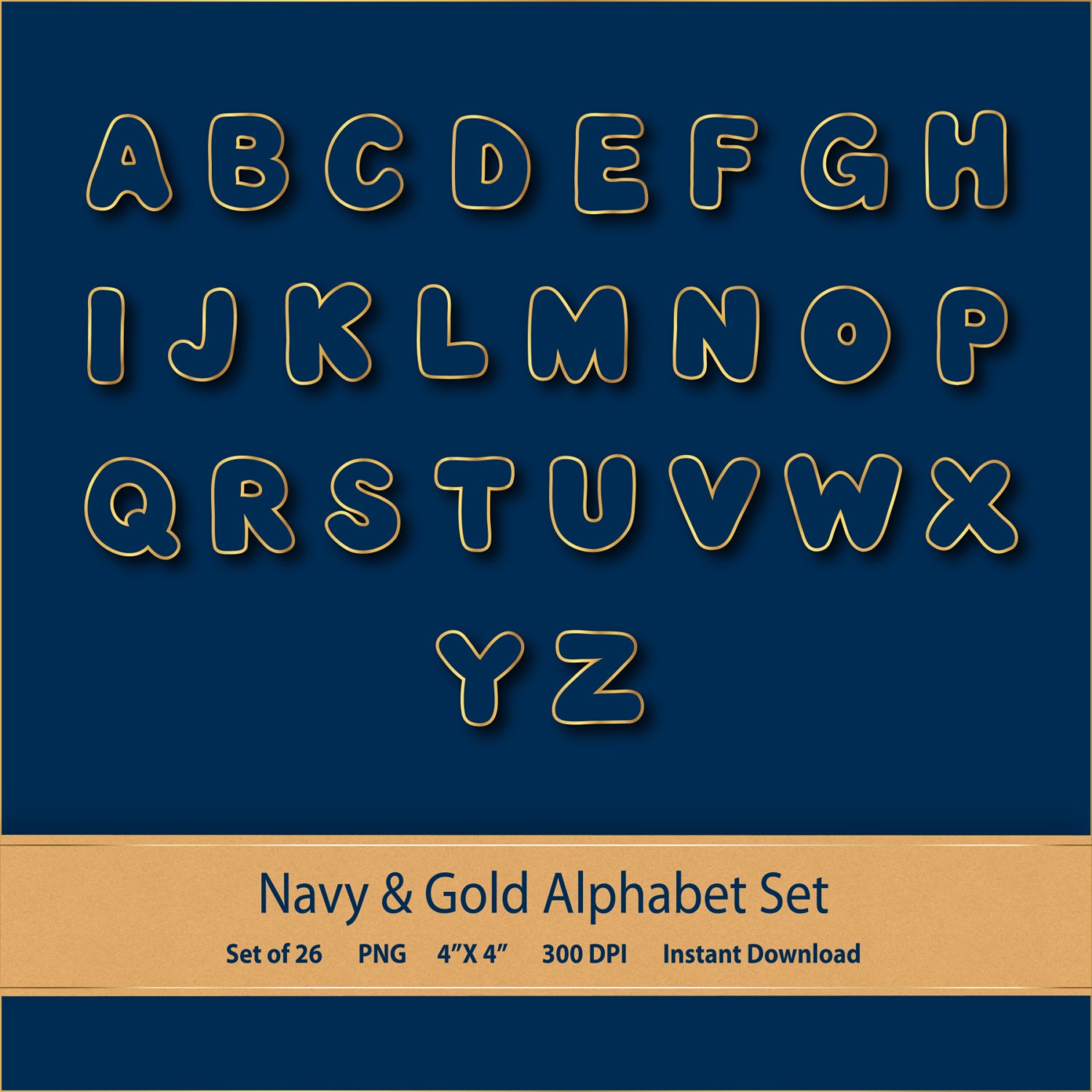 gold pink and blue alphabet letters gold alphabet clipart etsy