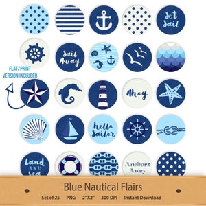 Pu&ograve; includere: Set di 25 immagini clipart digitali a tema nautico blu e bianco. Le immagini includono ancore, conchiglie, fari, barche a vela, stelle e altro ancora. Le immagini sono 5 cm per 5 cm e 300 DPI.