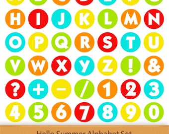 hello summer speech bubbles printable planner stickers digital