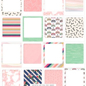 Love Story Digital Frames: Valentine Photo Booth Props (Digital Download) image 1