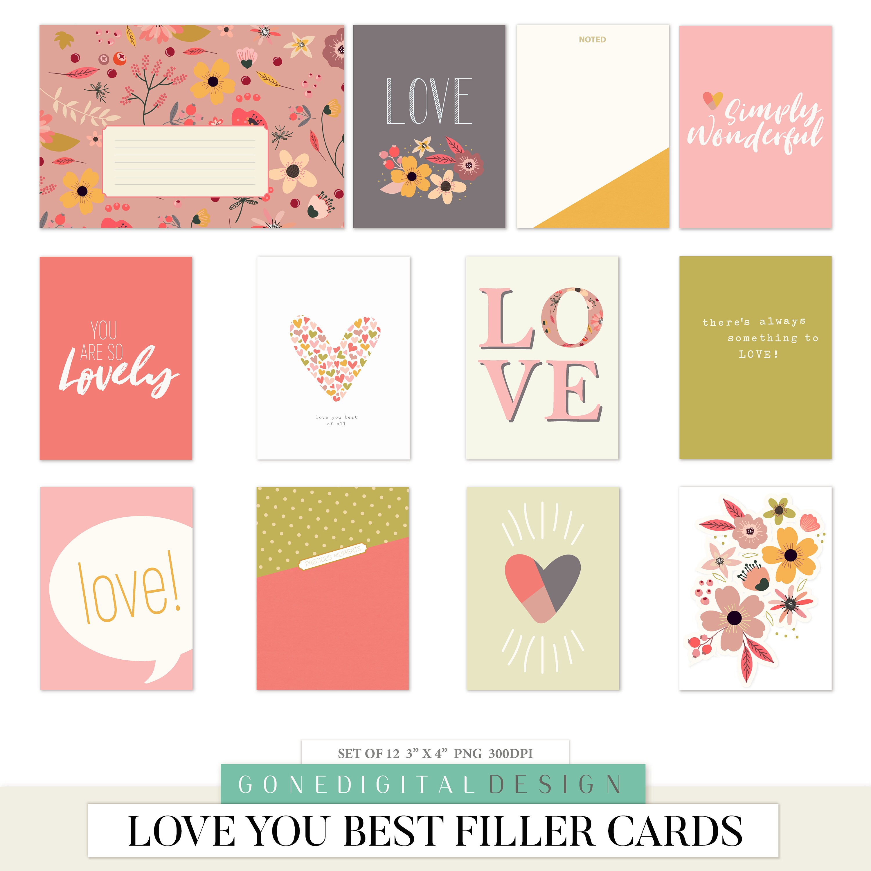 Scrapbook Printables Love