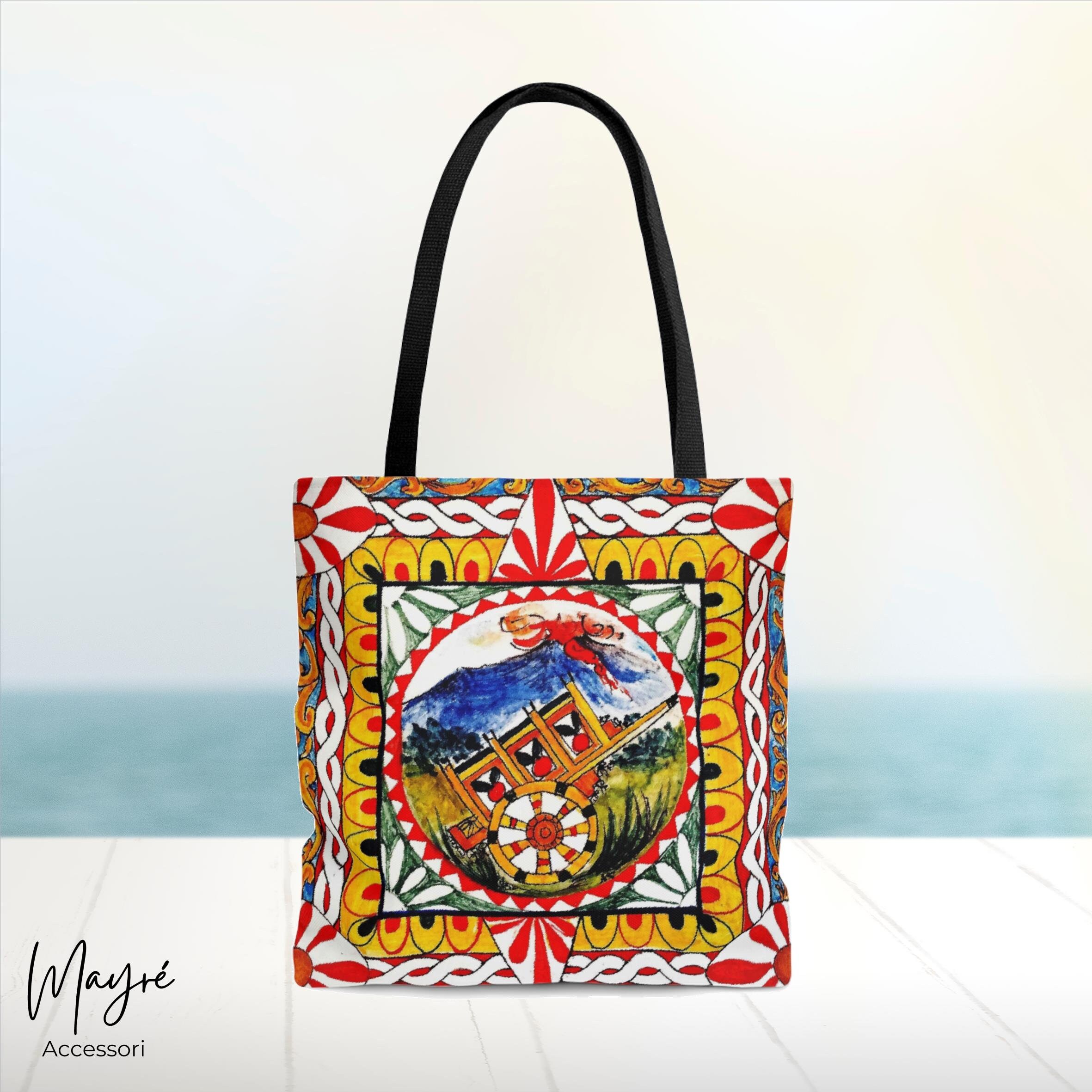 Canvas bag with Greek Independence Day print by Mediterraneo