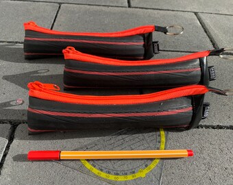 Upcycling Rennrad Reifenetui - Fahrradreifen - Schlauchtasche - Etui aus Fahrradschlauch