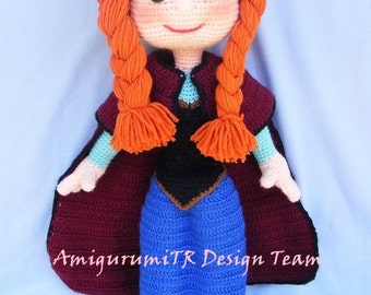 Anna From FROZEN-AmigurumiTRDesignTeam