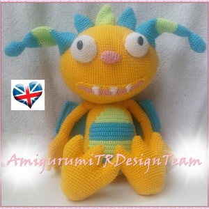 Henry Hugglemonster-AmigurumiTRDesignTeam