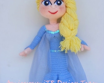 Elsa From FROZEN-AmigurumiTRDesignTeam