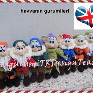 Seven Dwarfs-AmigurumiTRDesignTeam