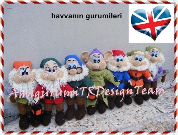 Seven Dwarfs-AmigurumiTRDesignTeam