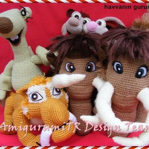 EDAD DE HIELO AmigurumiTRDesignTeam
