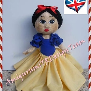 Snow White-AmigurumiTRDesignTeam