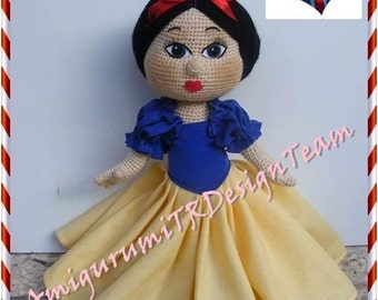 Snow White-AmigurumiTRDesignTeam