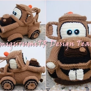 Tow Mater-AmigurumiTRDesignTeam