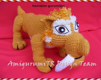 Diego FROM ICE AGE-AmigurumiTRDesignTeam