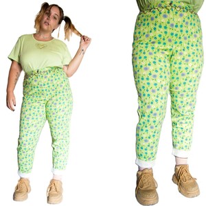Y2K 90s Skater Denim Jeans Pants Wide Leg Trousers Cyber Grunge Skater Aesthetic Baggy Vintage \u2013 Size L