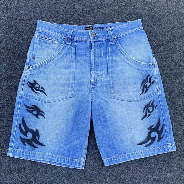 Y2k Grunge Shorts Etsy