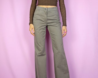 00s Y2K Black Flare Jeans Wide Bell Pants Cyber Club Grunge - Etsy