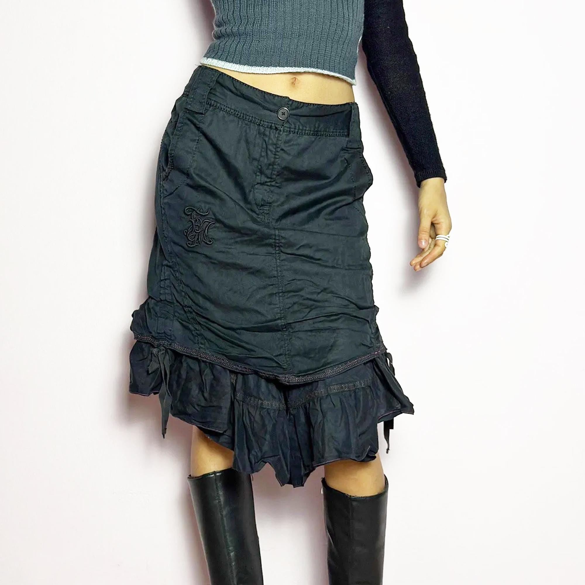 スカート marithe francois girbaud Frill Skirt MARITHÉ & FRANÇOIS GIRBAUD Size S Skirt